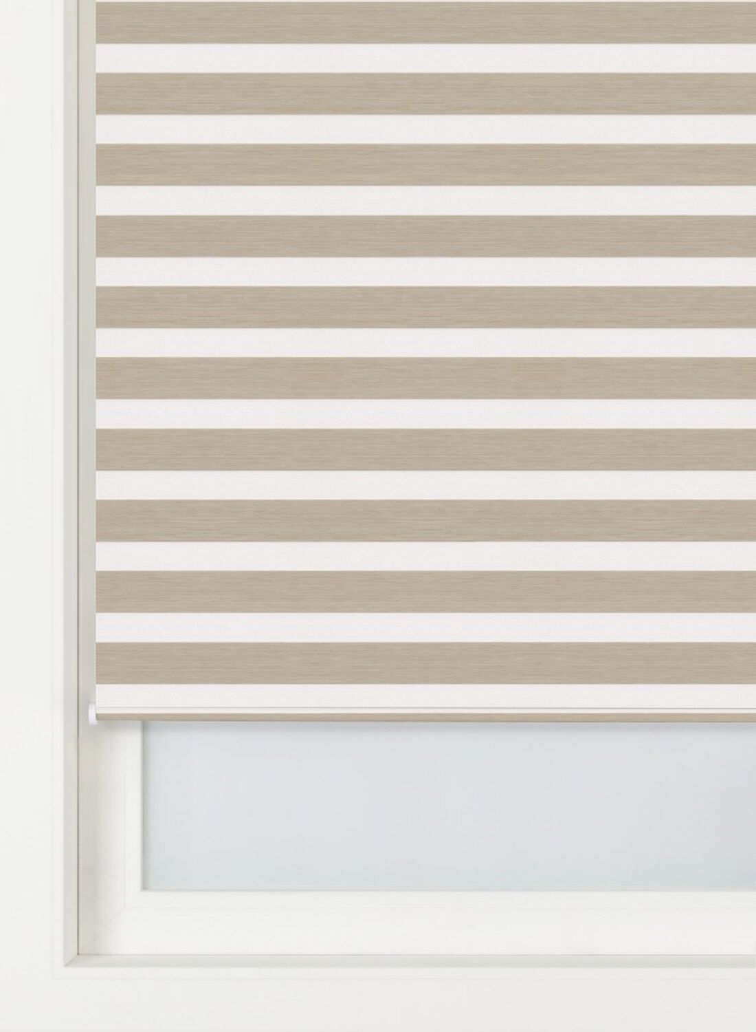 HEMA HEMA Duo Rolgordijn Structuur Verduisterend Beige (beige)