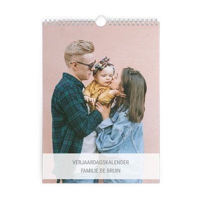 verjaardagskalender staand