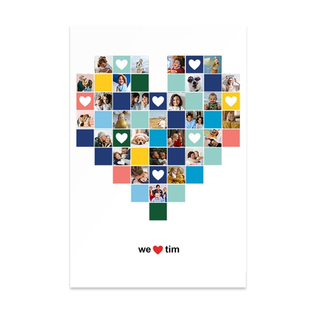 fotoposter hart