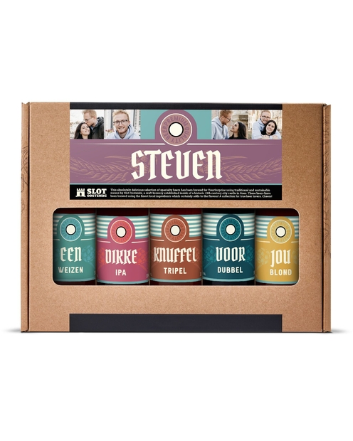 limited edition bierpakket gepersonaliseerd