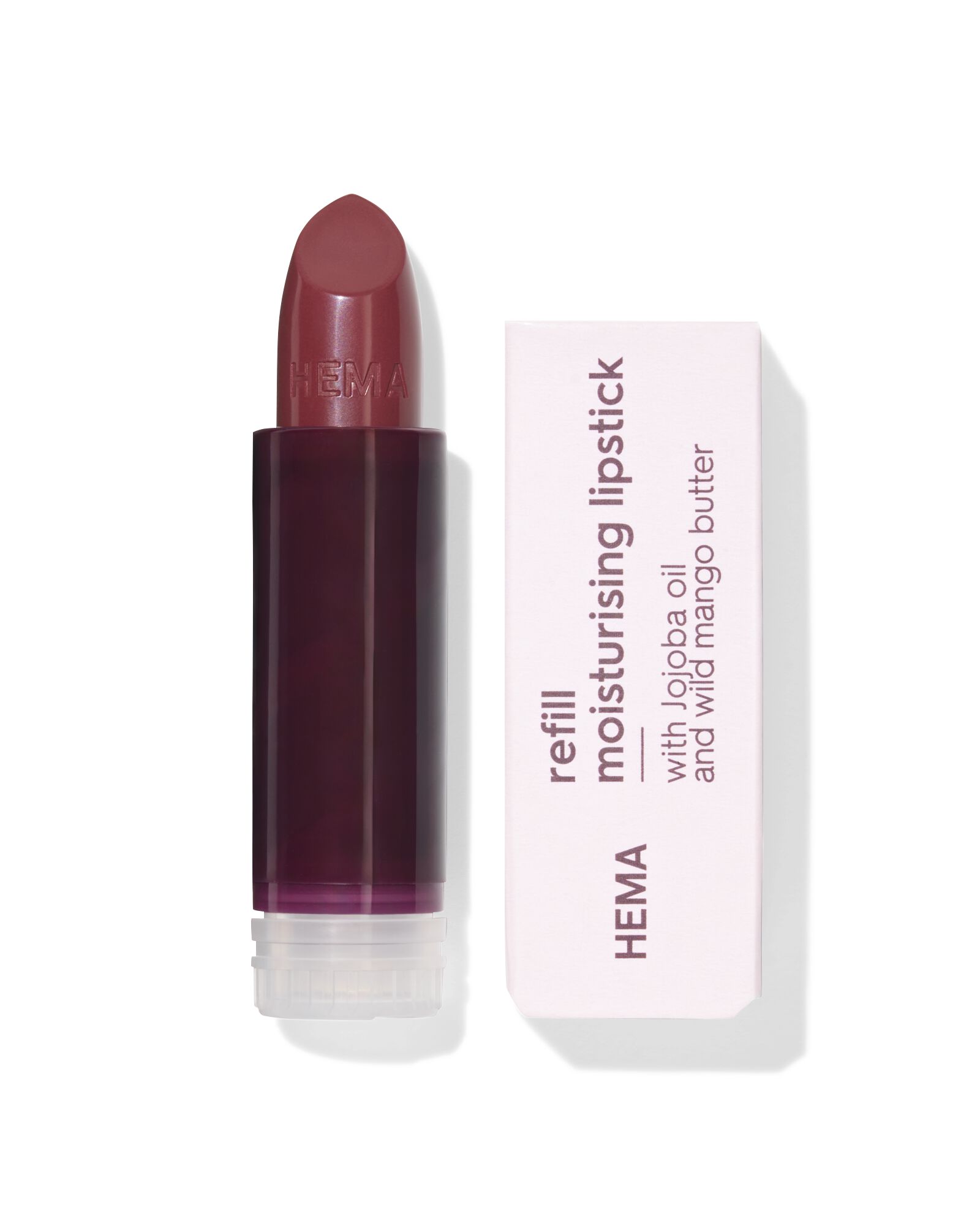 HEMA Navulling Moisturising Lipstick 41 Classy Wednesday - Creamy (donkerrood)