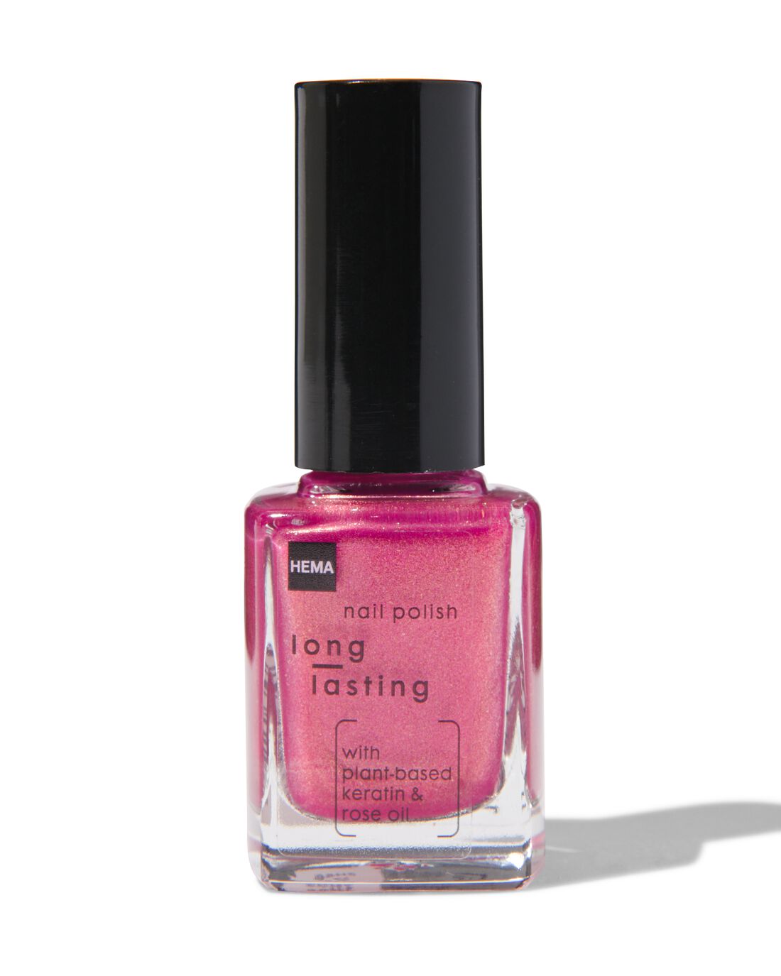 HEMA Long Lasting Nagellak 908 Pink Sunrise (donkerroze)
