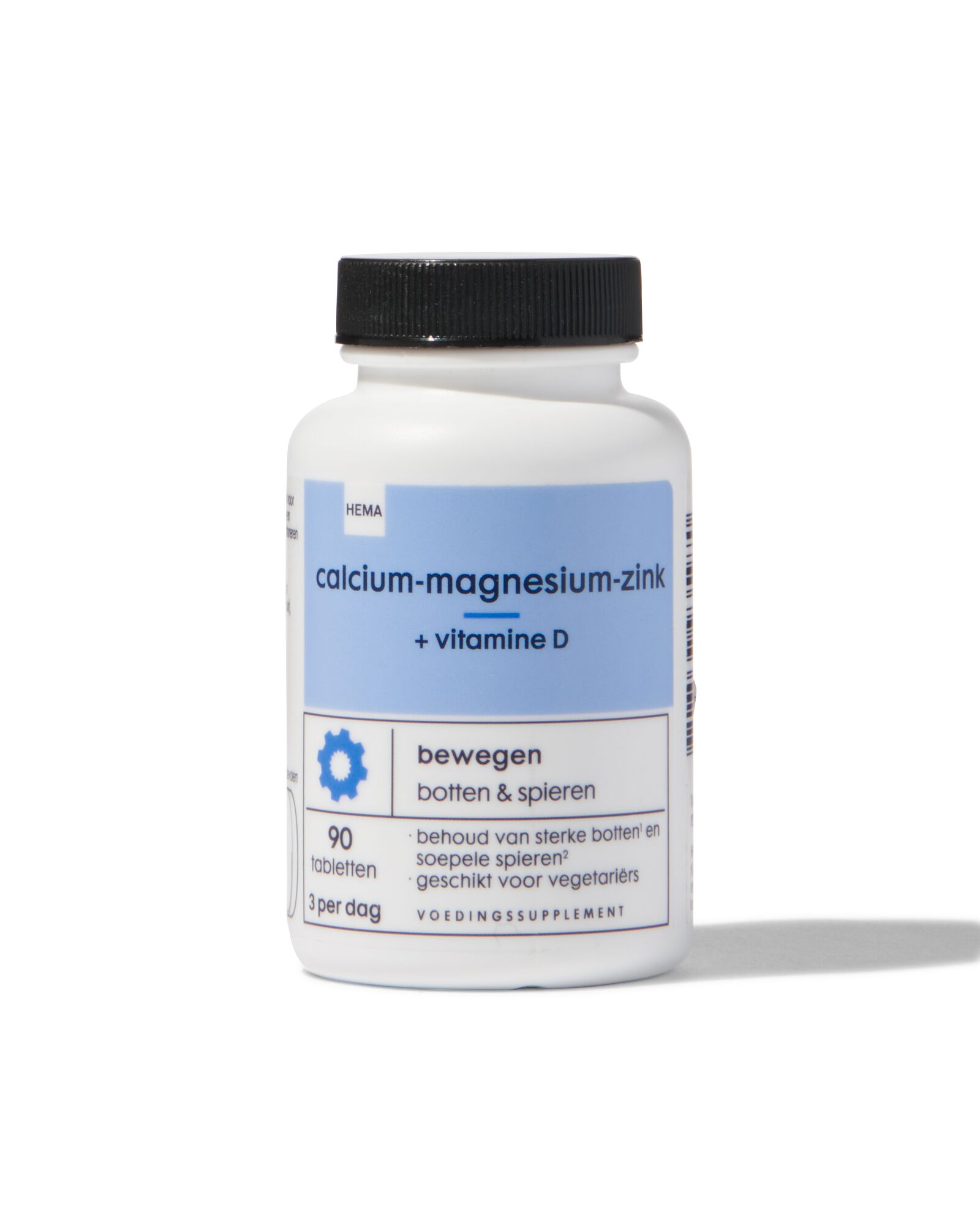 HEMA HEMA Calcium-magnesium-zink + Vitamine D - 90 Stuks