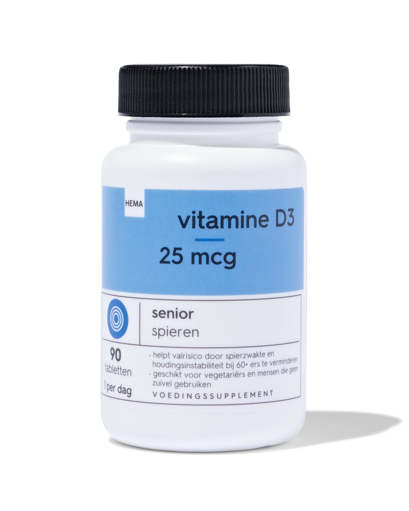 HEMA Vitamine D3 25mcg 90 Stuks