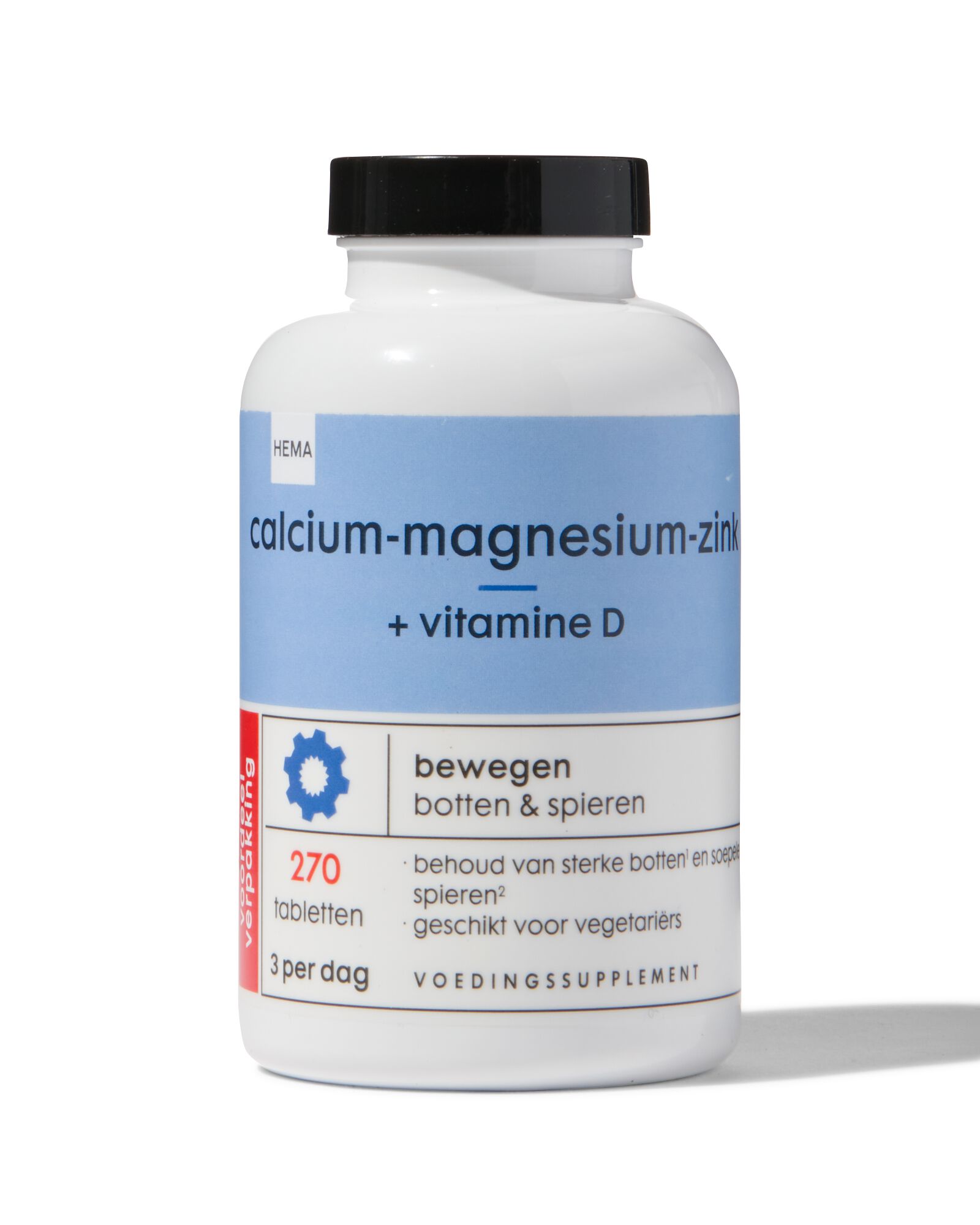 HEMA Calcium-magnesium-zink + Vitamine D - 270 Stuks