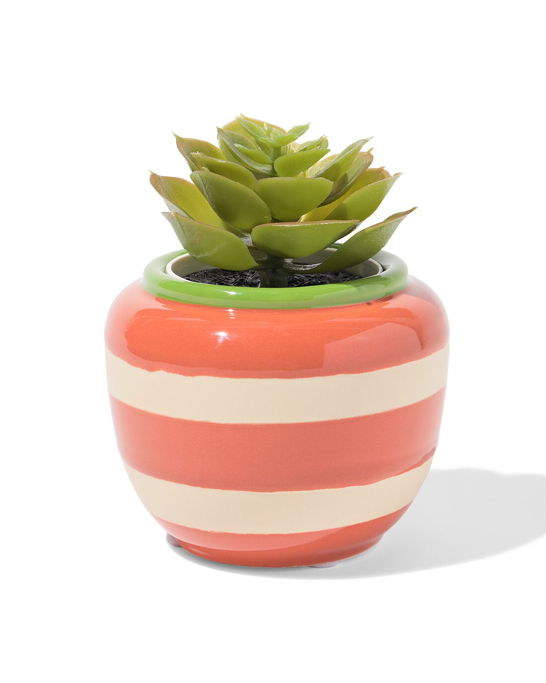 HEMA Bloempot 9x7x7.4cm Keramiek Terra (terra)