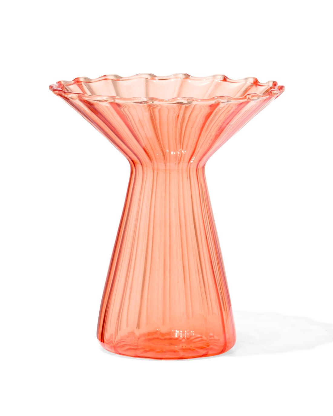 HEMA Vaas Voor Geurstokjes XS Glas Met Kraag Oranje (oranje)