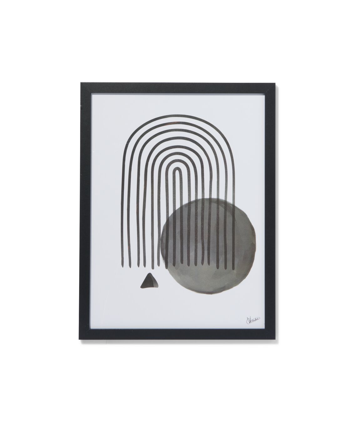 HEMA Fotolijst 30x40cm Zwart Hout Zwart (zwart)