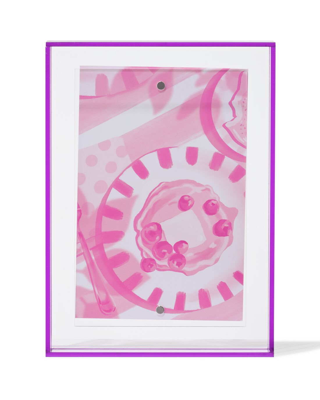 HEMA Fotolijst 10x15cm Paars Acryl (paars)