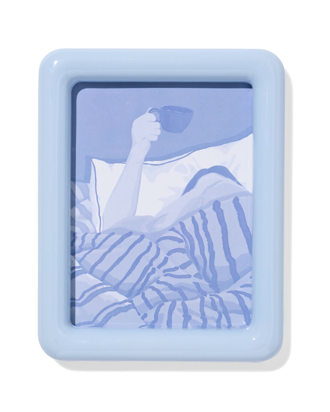 HEMA Fotolijst 15x20cm Lichtblauw Hout (blauw)