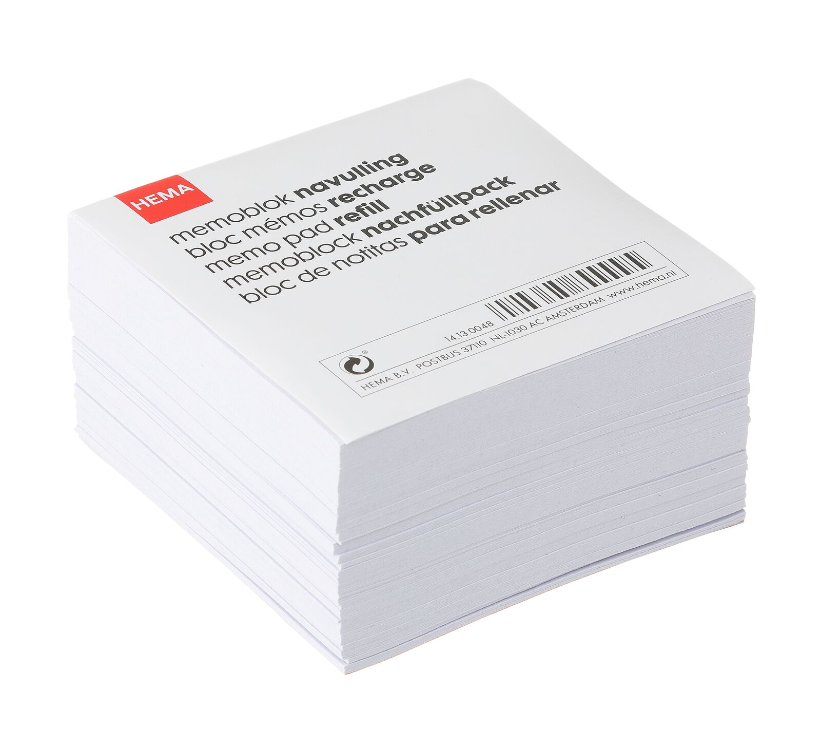 HEMA Memoblok Navulling