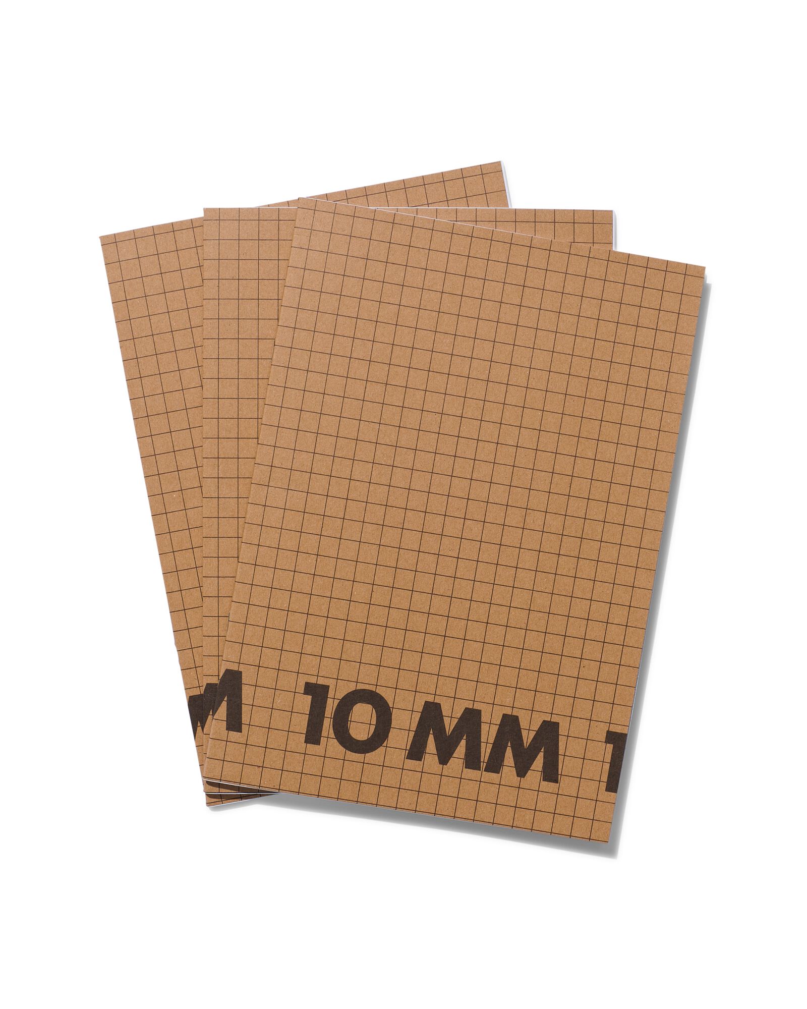 HEMA Schriften A4 Geruit 10 Mm - 3 Stuks
