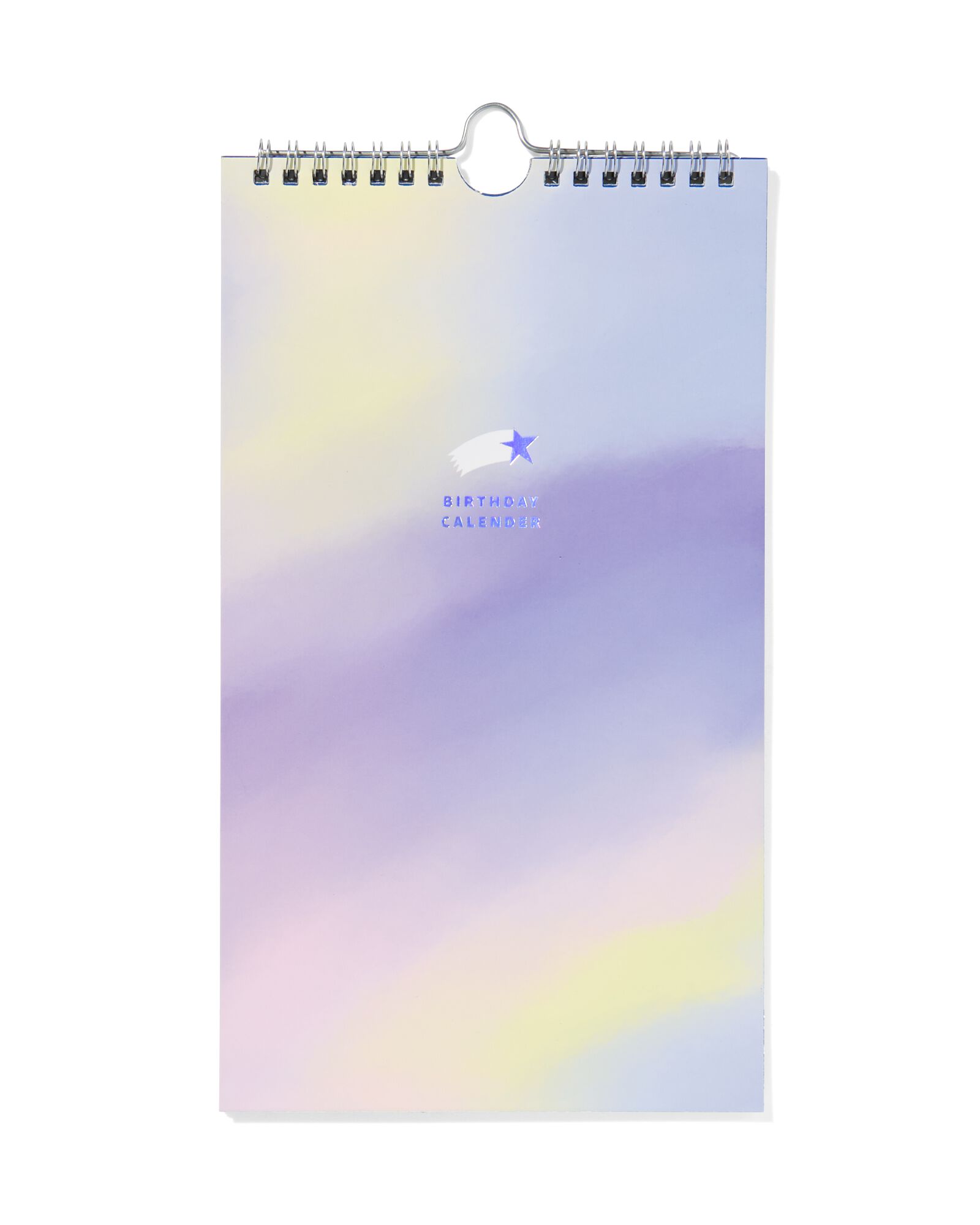 HEMA Verjaardagskalender 28x16 Ster (paars)