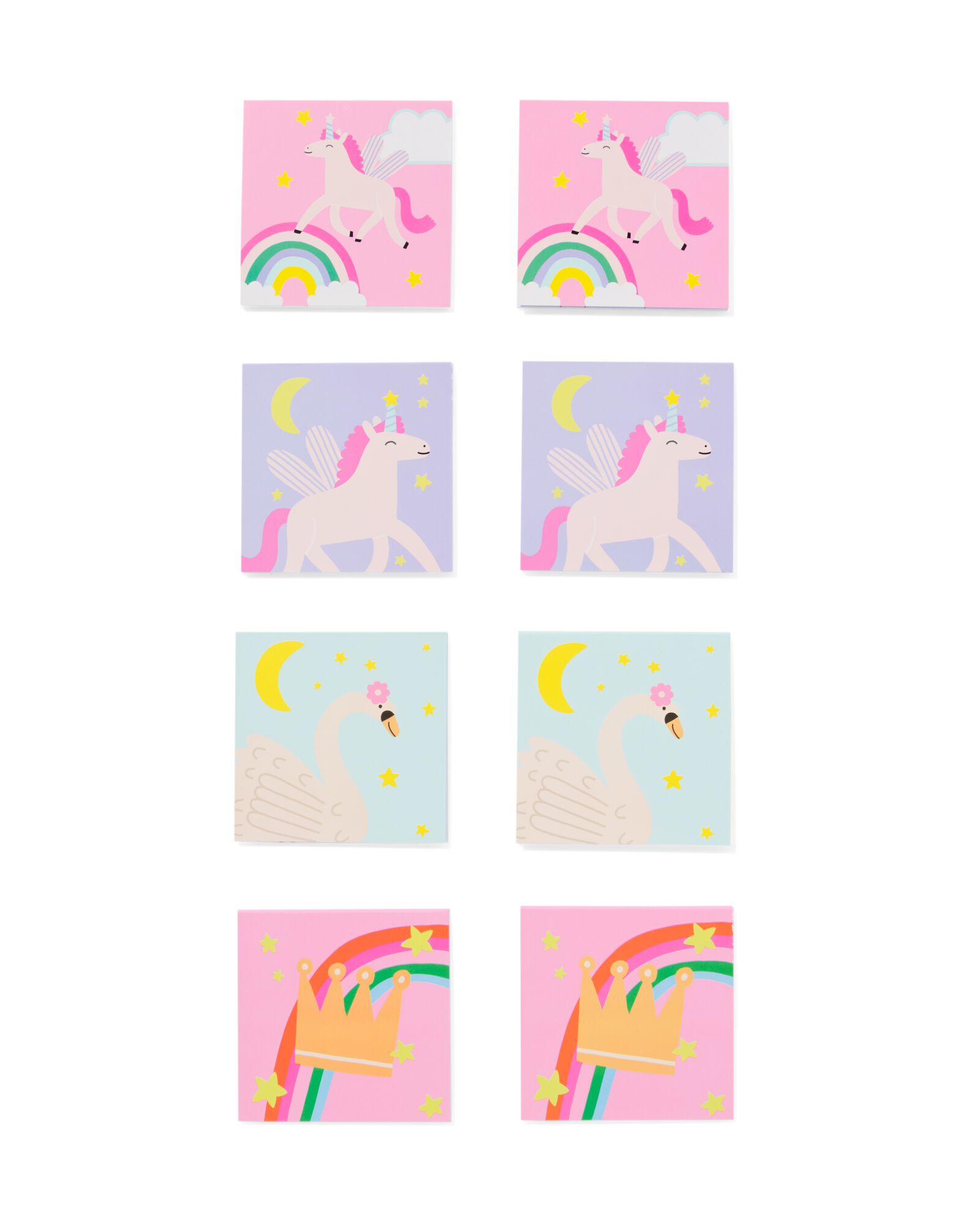 HEMA Uitdeelcadeautje Mini Kleurboekje Regenboog - 8 Stuks