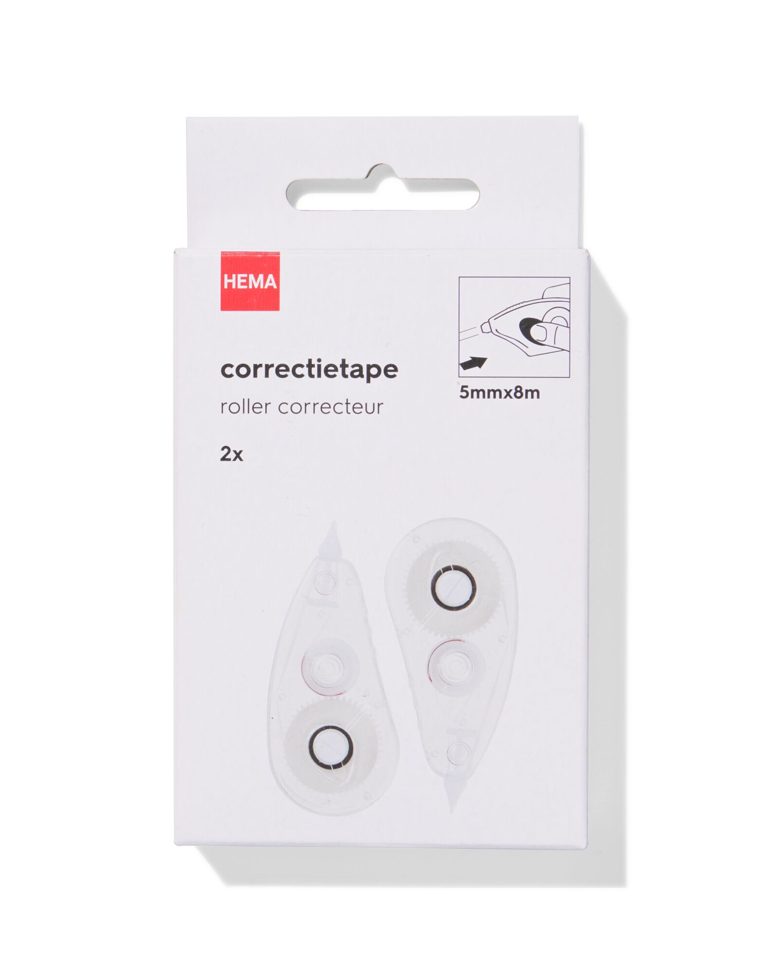 HEMA HEMA Correctietapes - 2 Stuks