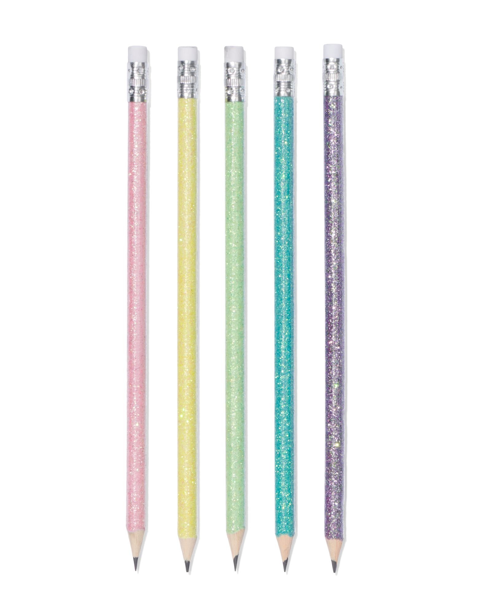 HEMA Potlodenset Glitter - 5 Stuks