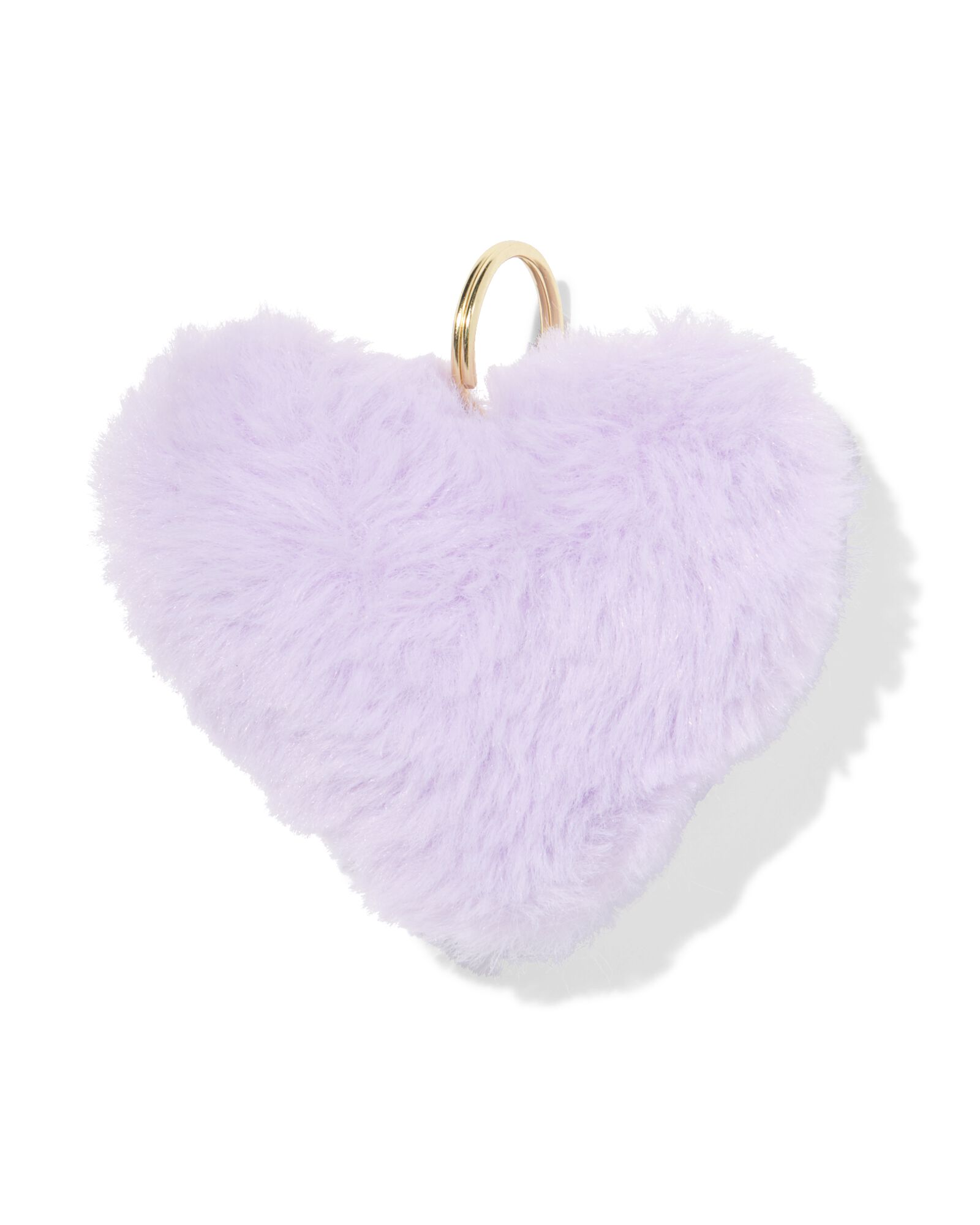 HEMA Sleutelhanger Hart 10cm Lila