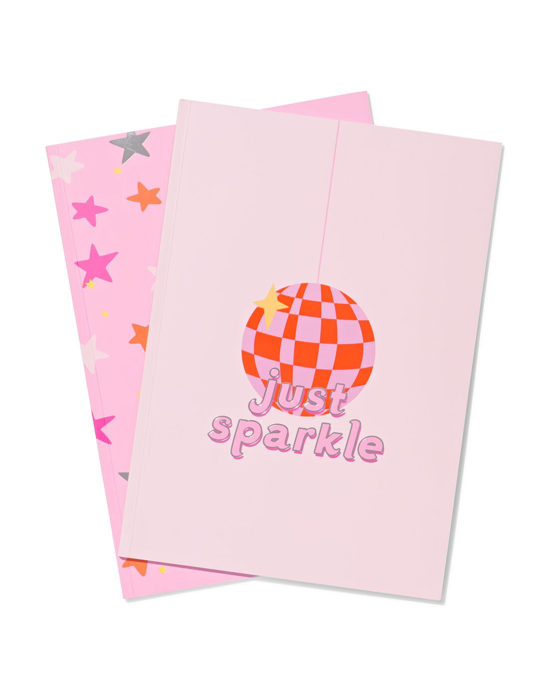 HEMA Schriften A4 Lijnen Roze - 2 Stuks