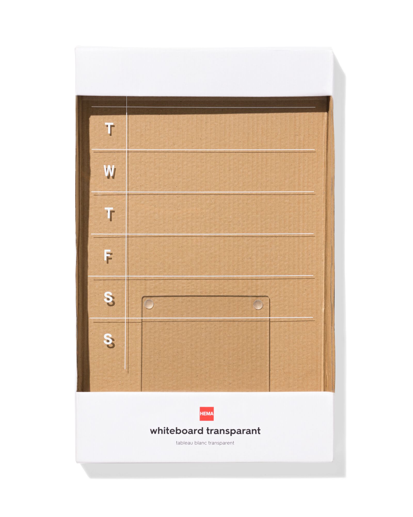 051 Weekplanner Transparant