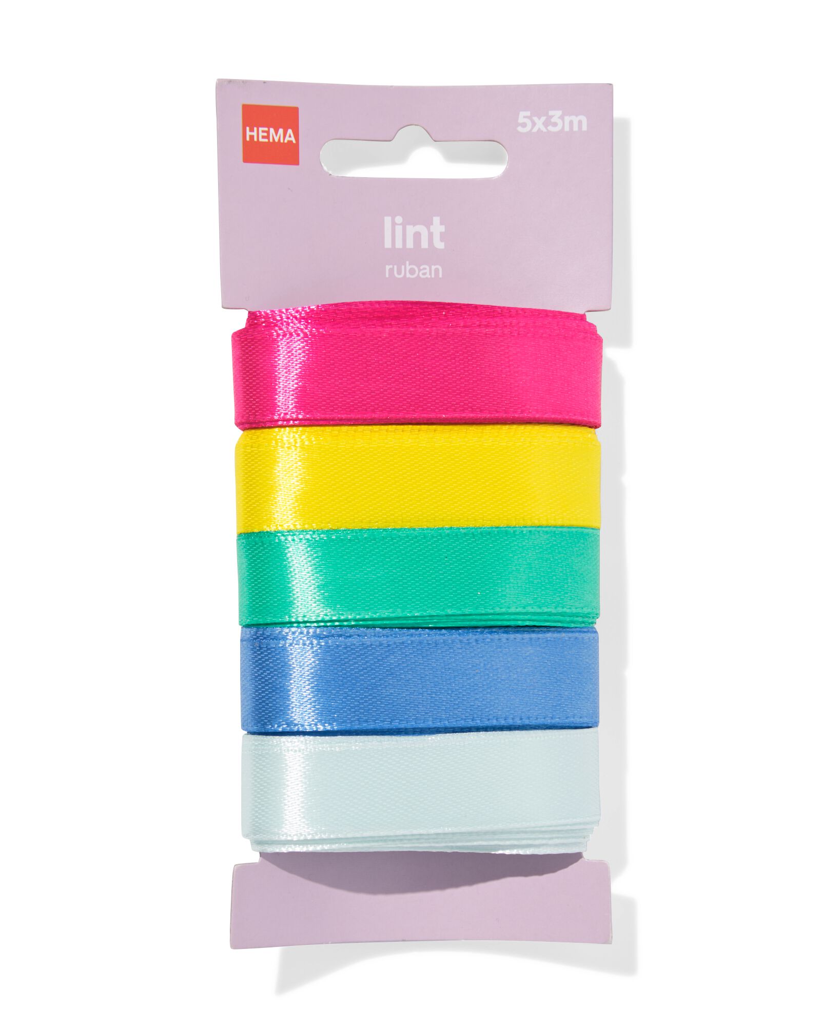 HEMA Lint 3m Satijn Confetti - 5 Stuks