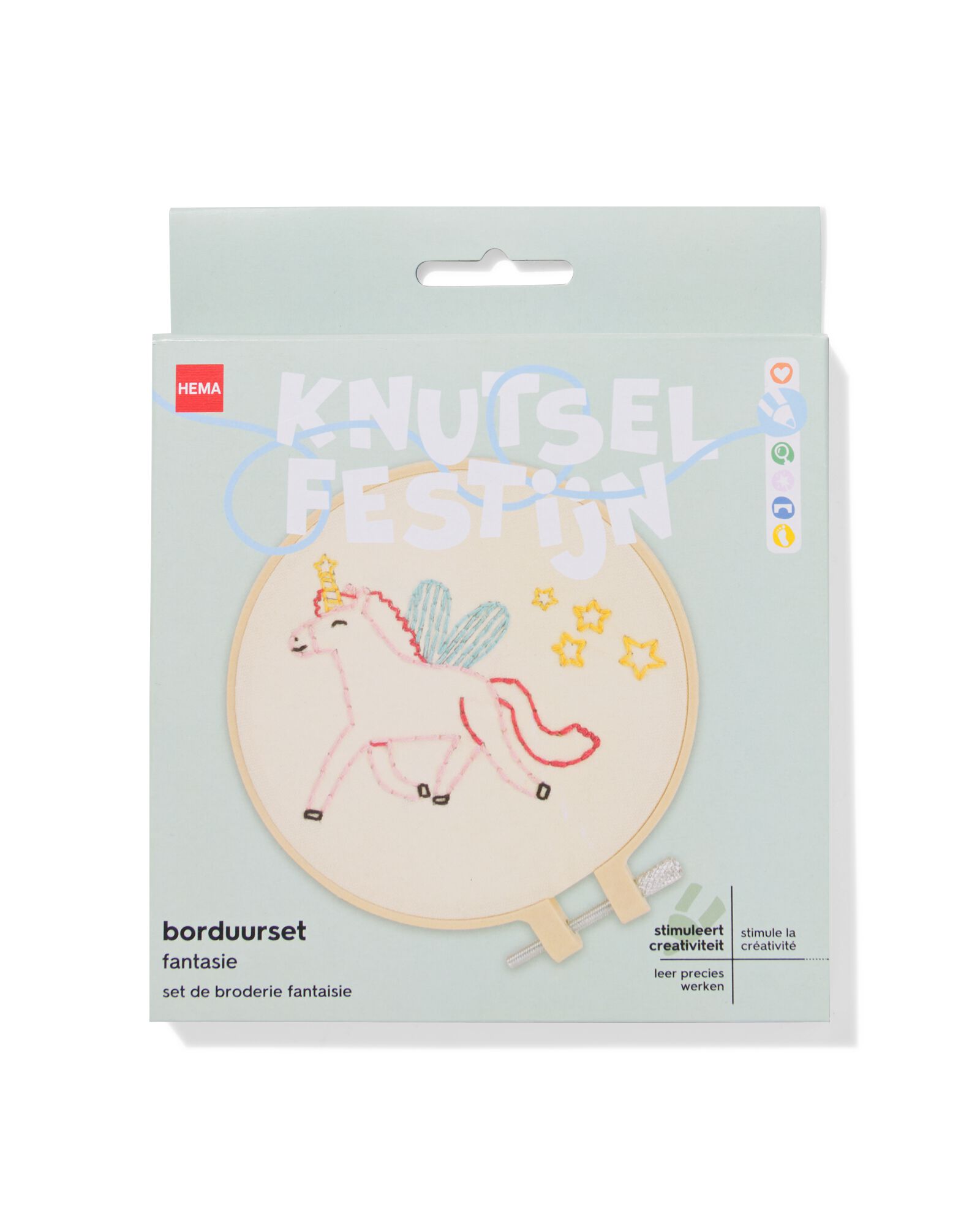 HEMA Borduurset Eenhoorn