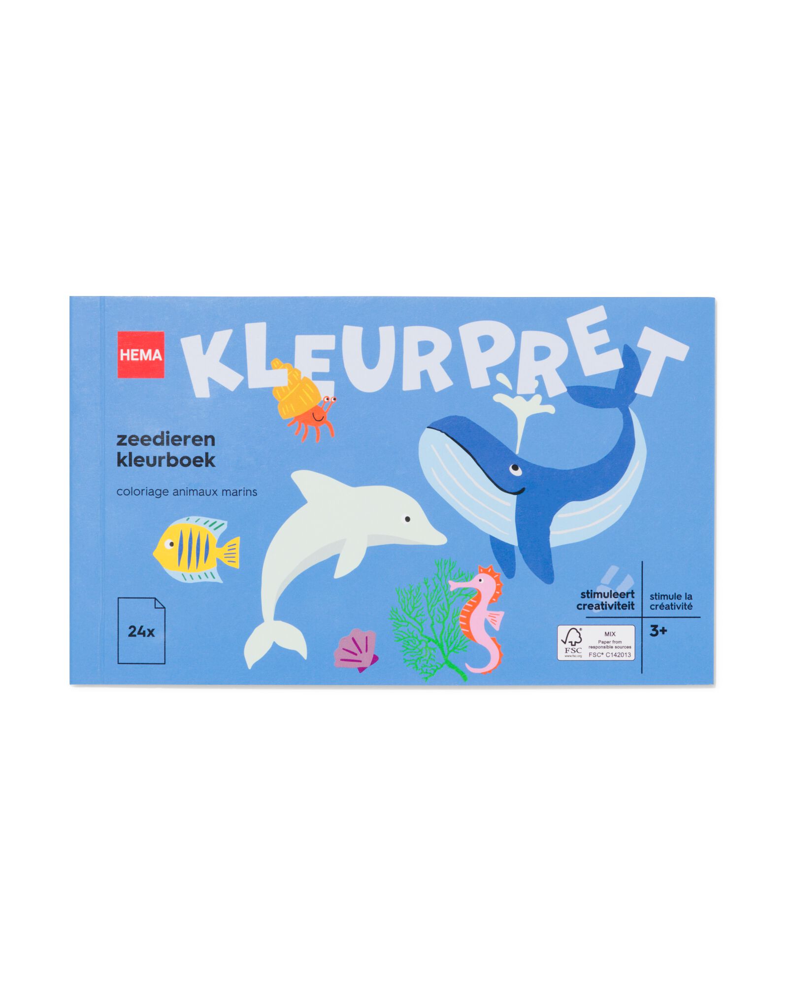 HEMA Kleurboek Onderwater A6