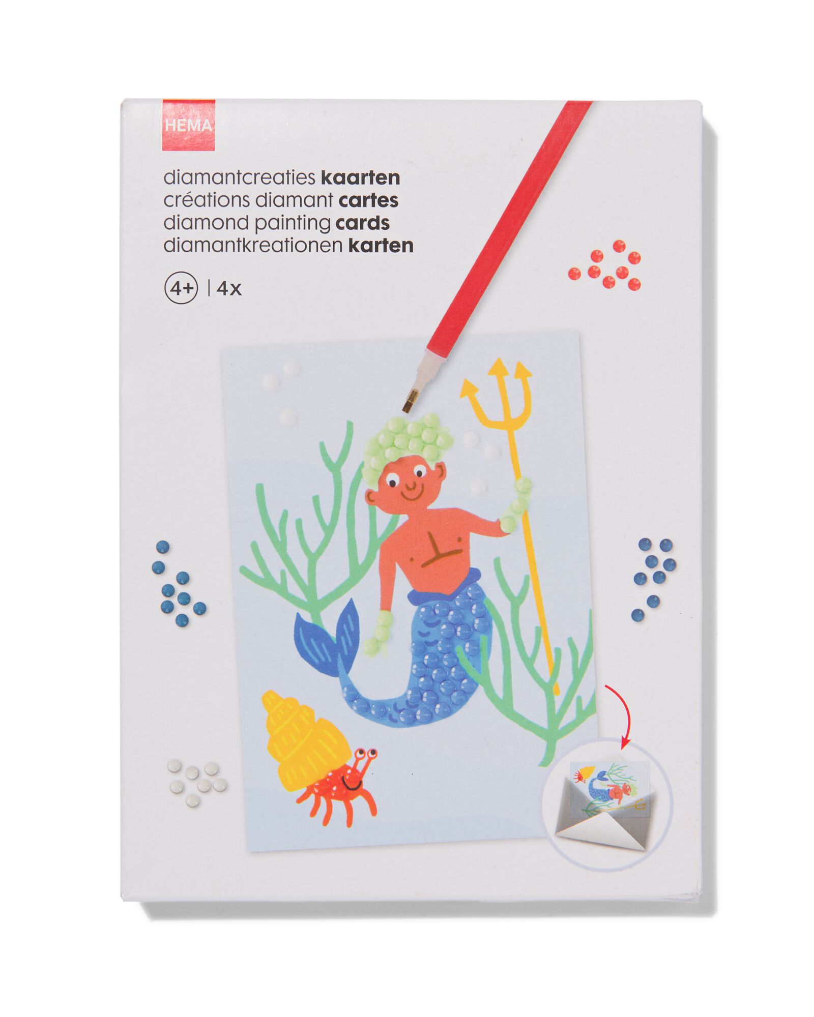 HEMA Diamantcreaties Kaarten Onderwater A6