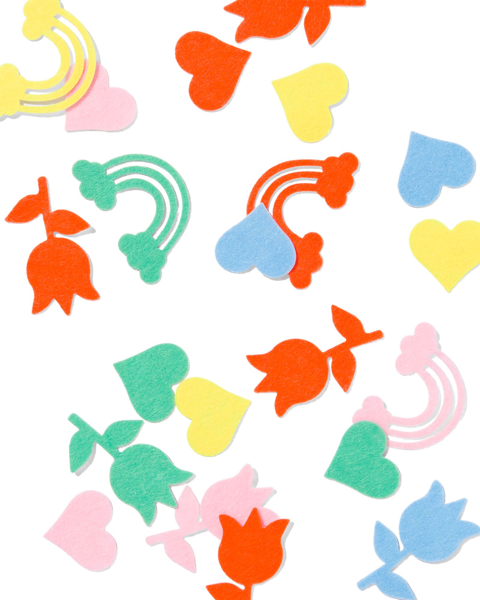 HEMA Viltstickers Figuren - 90 Stuks
