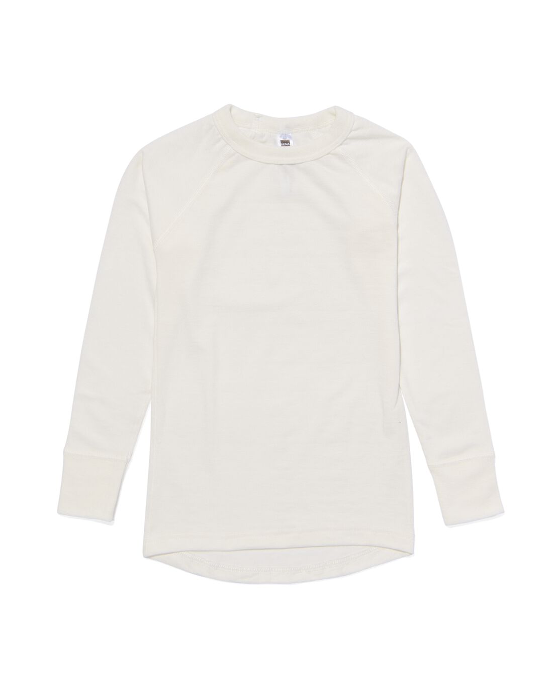HEMA Kinder Thermo T-shirt Wit (wit)