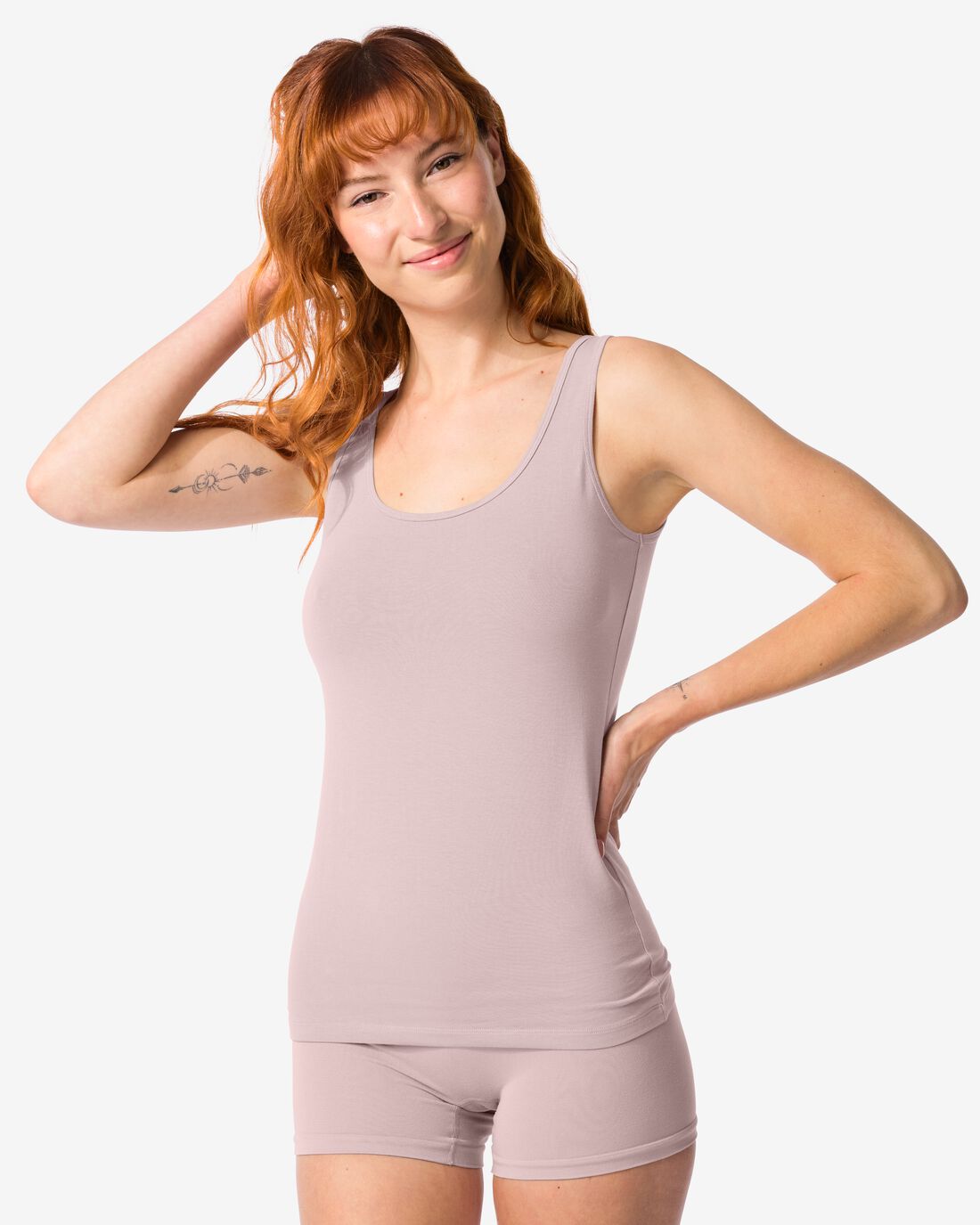 HEMA HEMA Dameshemd Katoen Beige (beige)