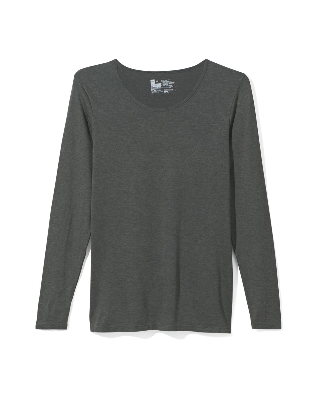 140 Dames Temptech T-shirt Lange Mouw Grijsmelange (grijsmelange)