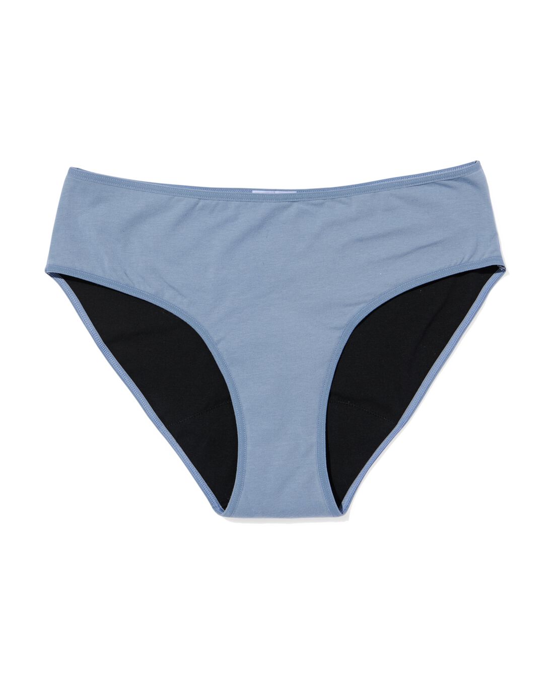 HEMA HEMA Incontinentiehipster Katoen Voor Licht Urineverlies Middenblauw (middenblauw)