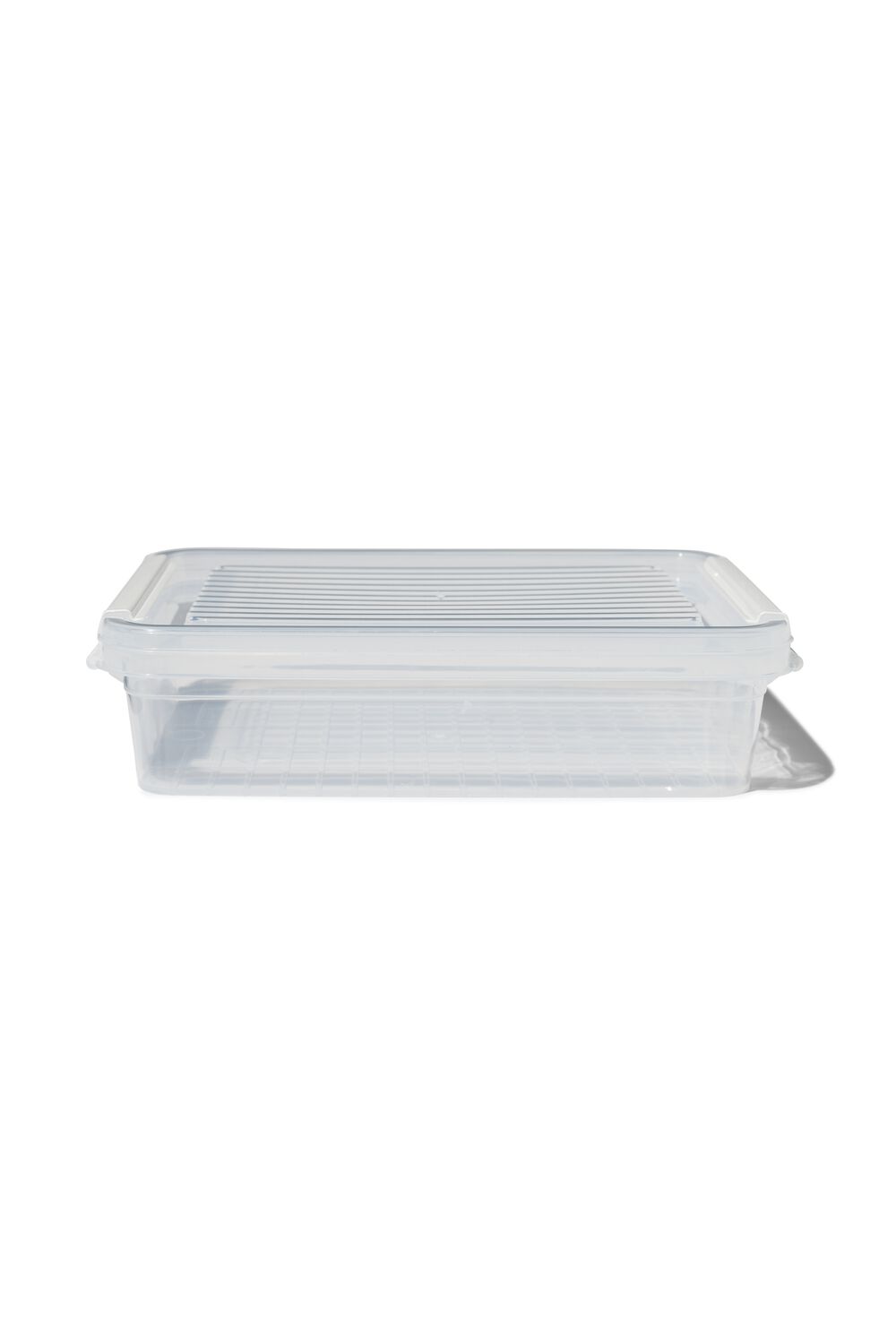 HEMA HEMA Opbergdoos Met Deksel Dublin Transparant 1,8L