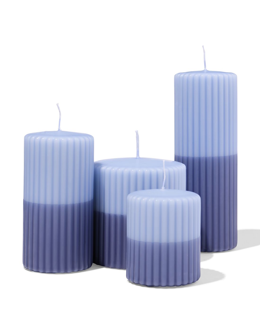 HEMA HEMA Stompkaars Rib Blauw (blauw)
