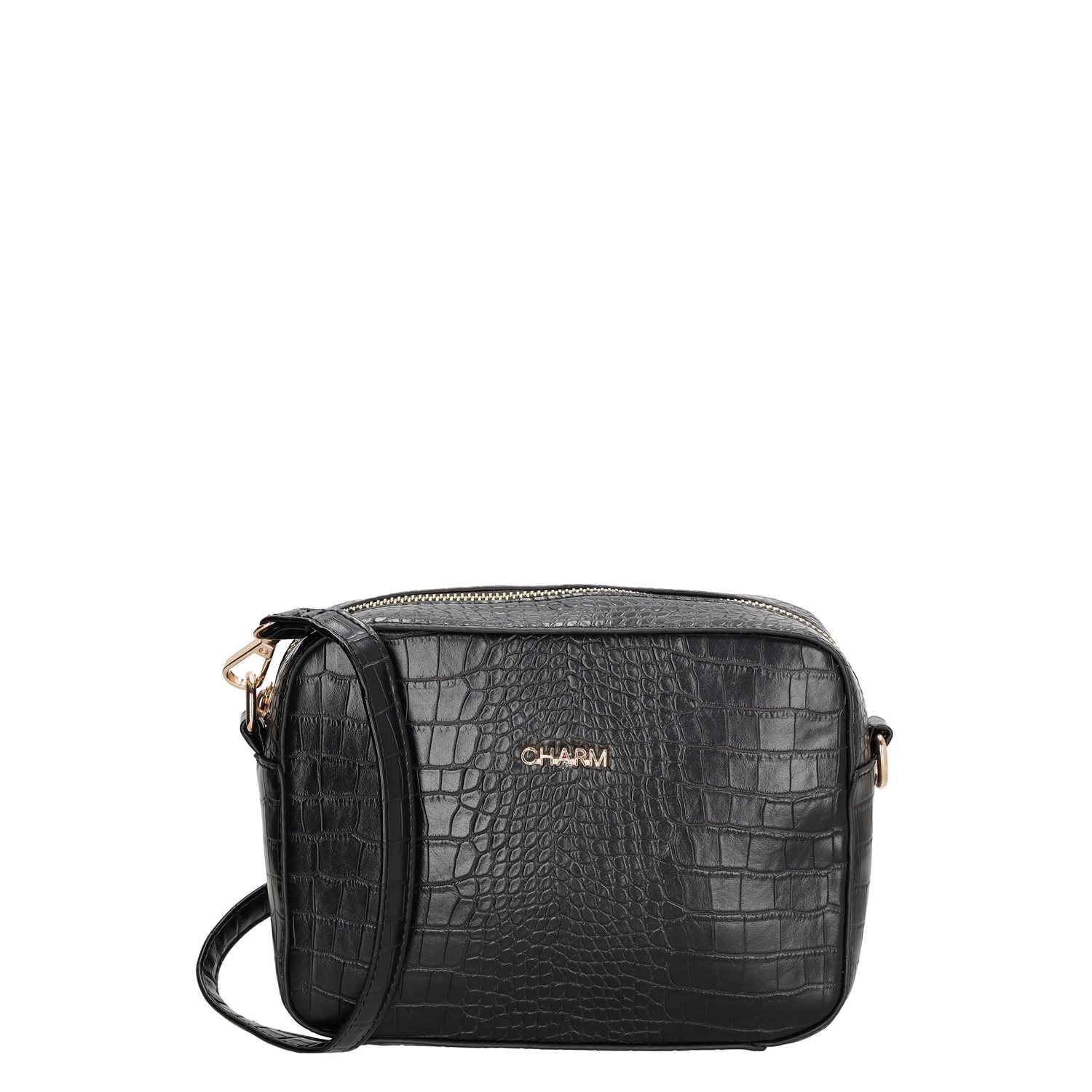 Charm London Midwood Crossbody black damestas