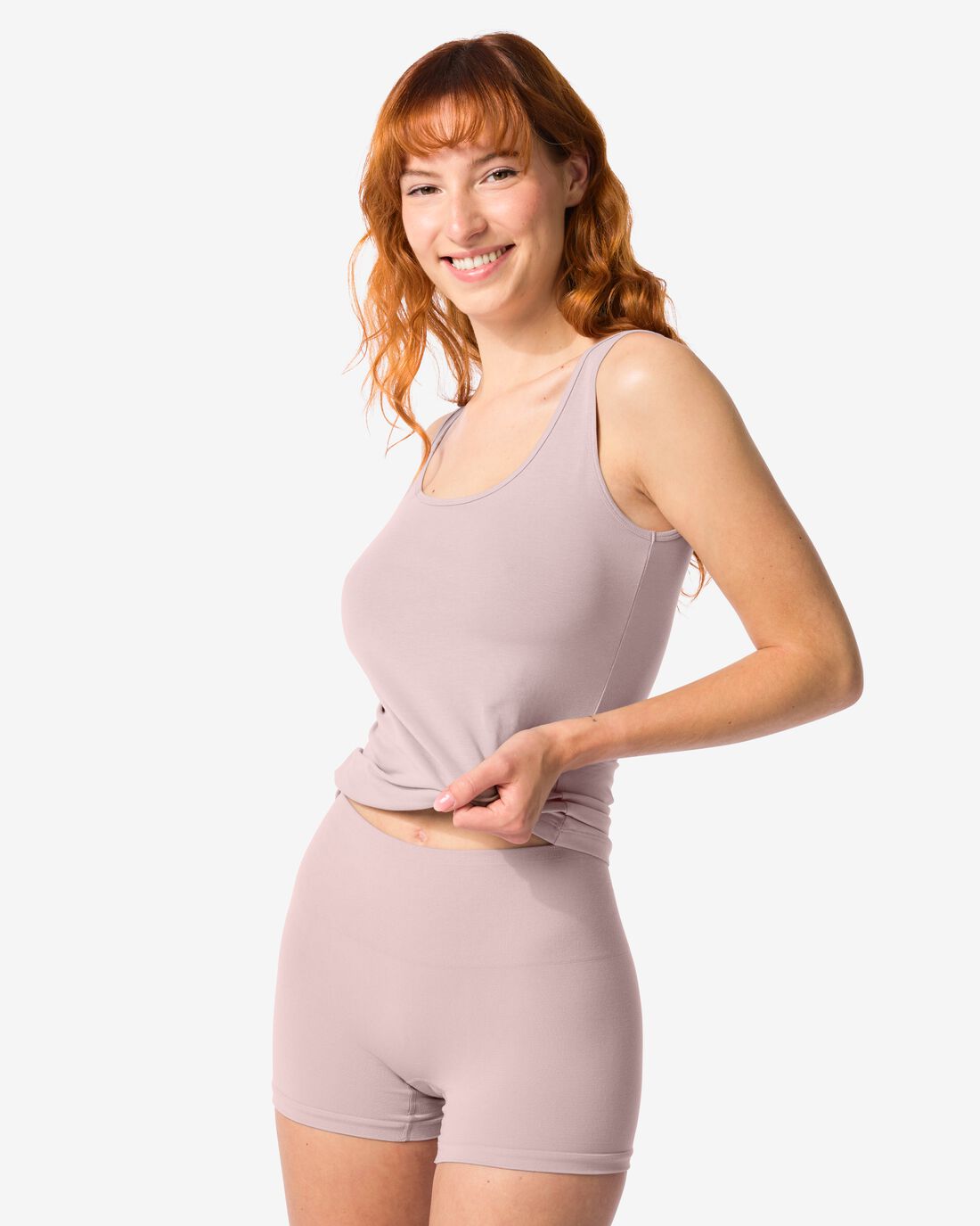 Licht Corrigerende Boxer Bamboe Hoge Taille