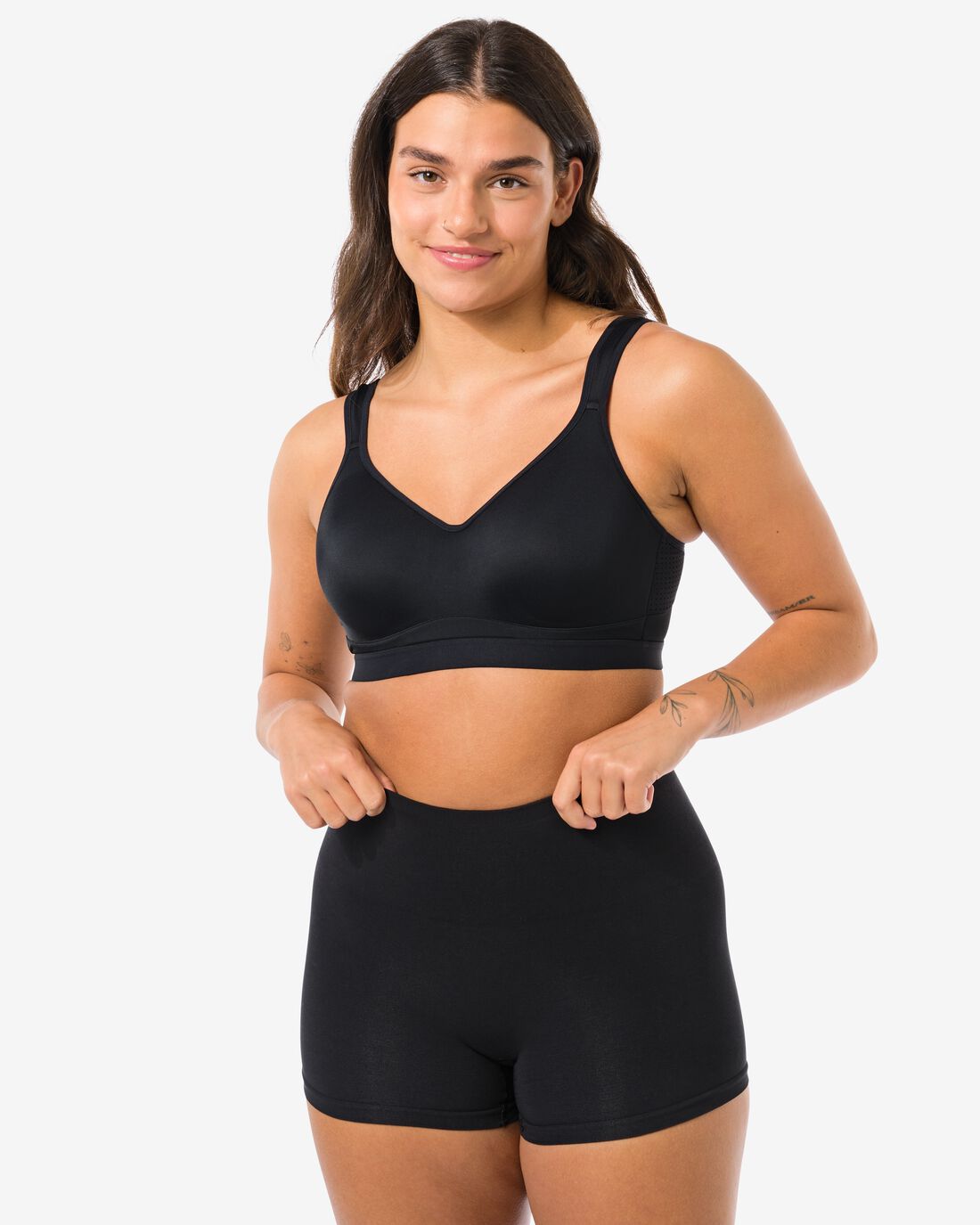 Licht Corrigerende Boxer Bamboe Hoge Taille