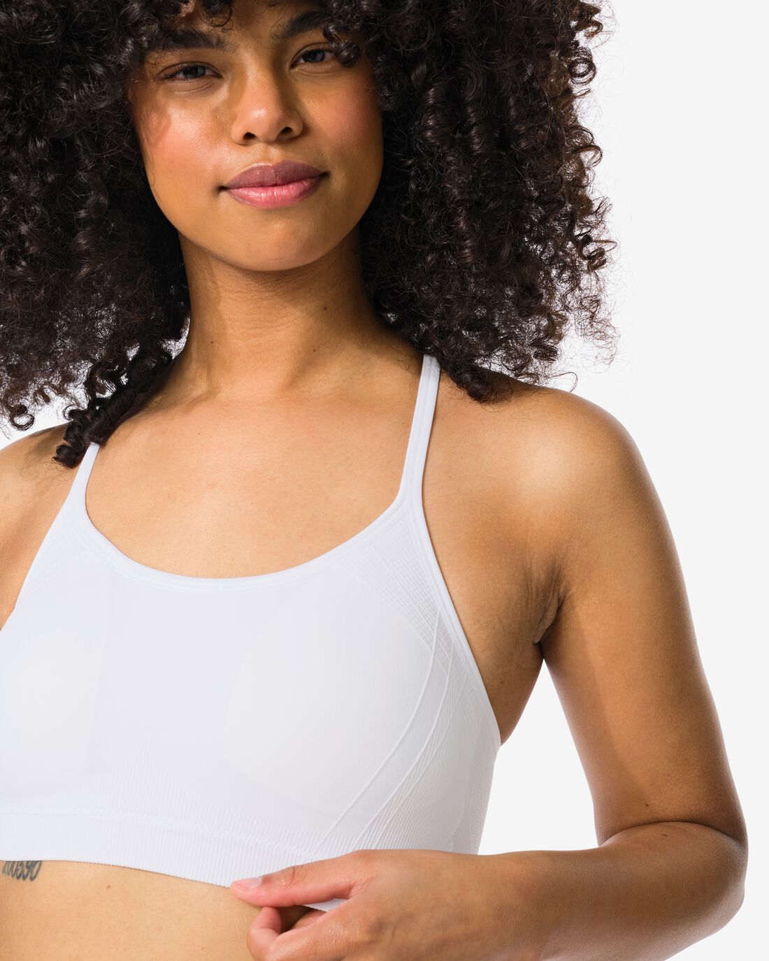 Damessporttop Light Support Naadloos