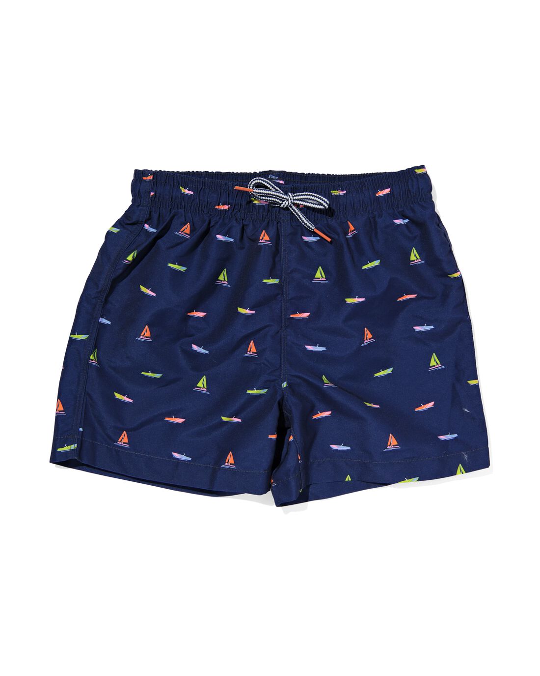 HEMA Kinderzwembroek Boten Donkerblauw (donkerblauw)