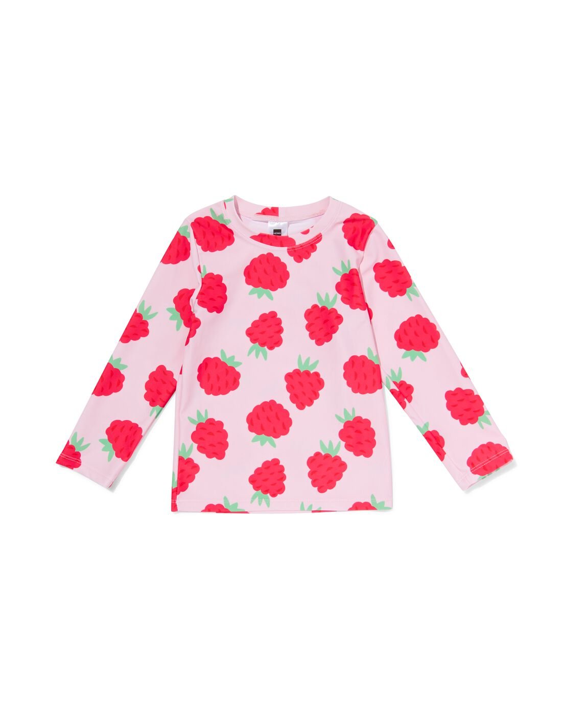 HEMA Kinderzwemshirt UV-beschermend Frambozen Roze (roze)