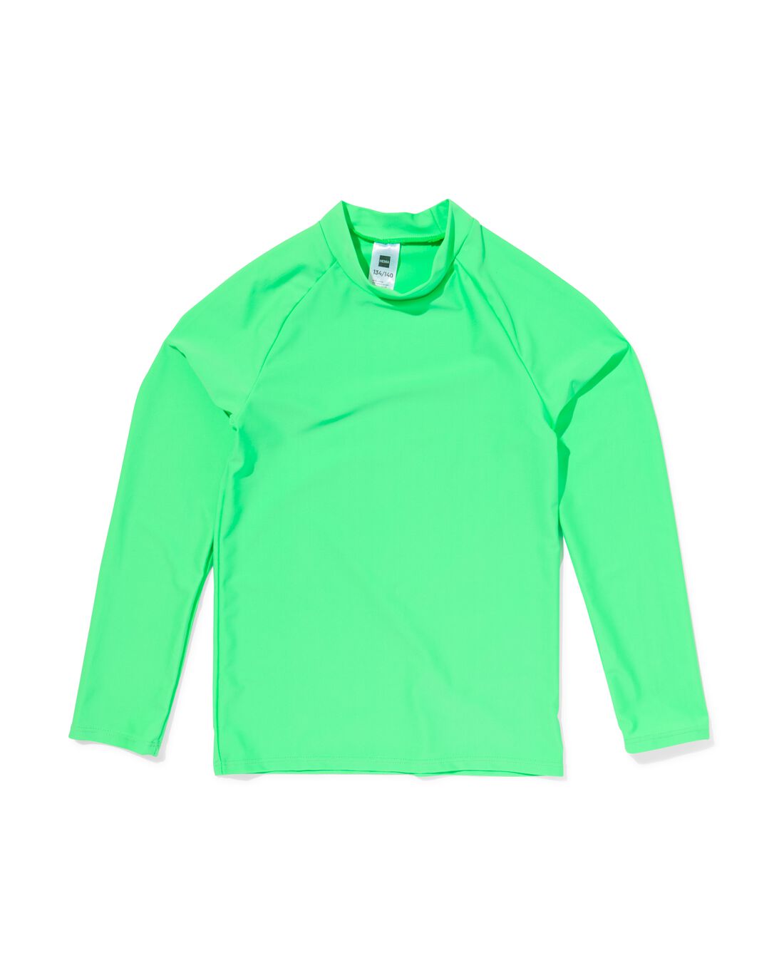 HEMA Kinderzwemshirt UV-beschermend Lichtgroen (lichtgroen)