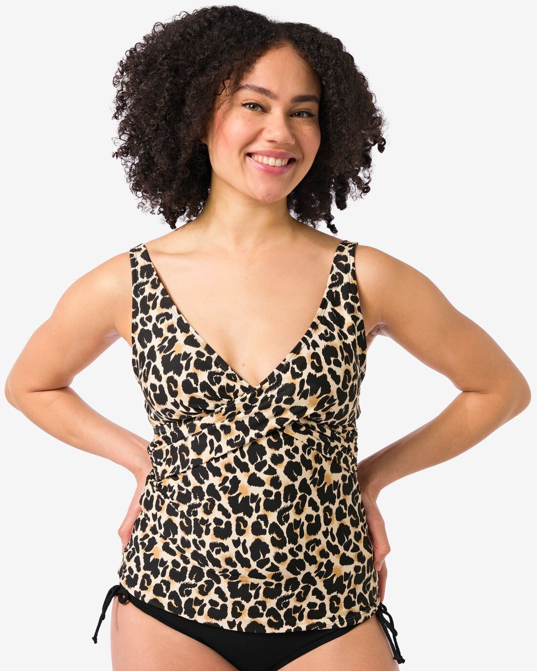 HEMA Dames Tankinitop Dieren Multi (multi)