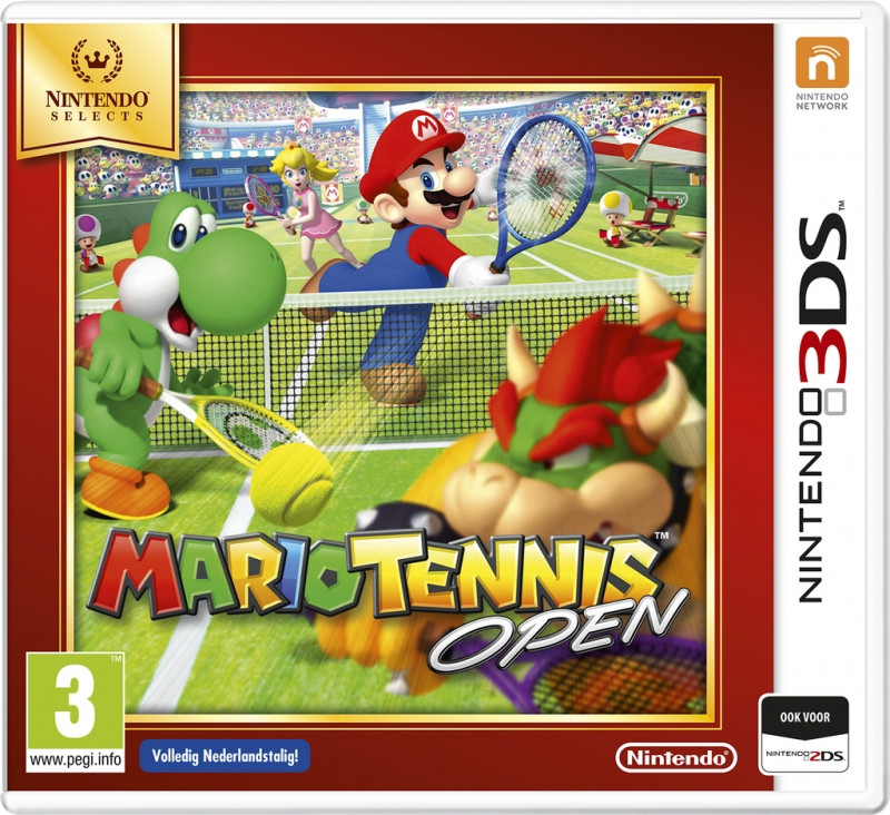 Mario Tennis Open (Nintendo Selects) (verpakking Spaans, game Engels)
