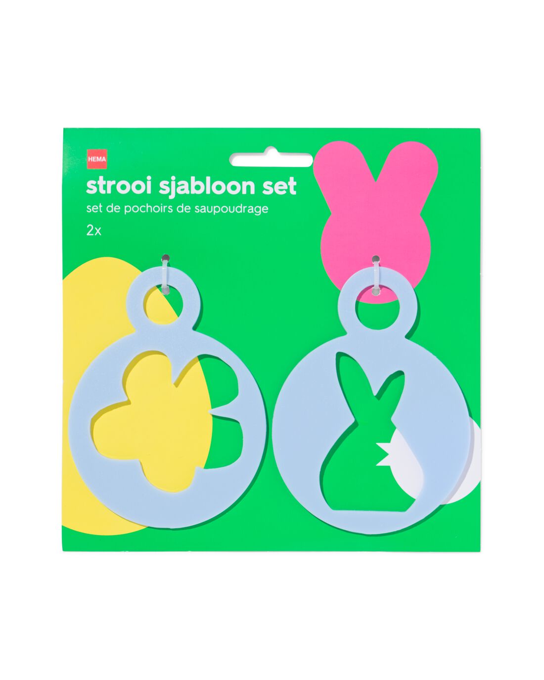 HEMA Strooi Sjablonen - 2 Stuks