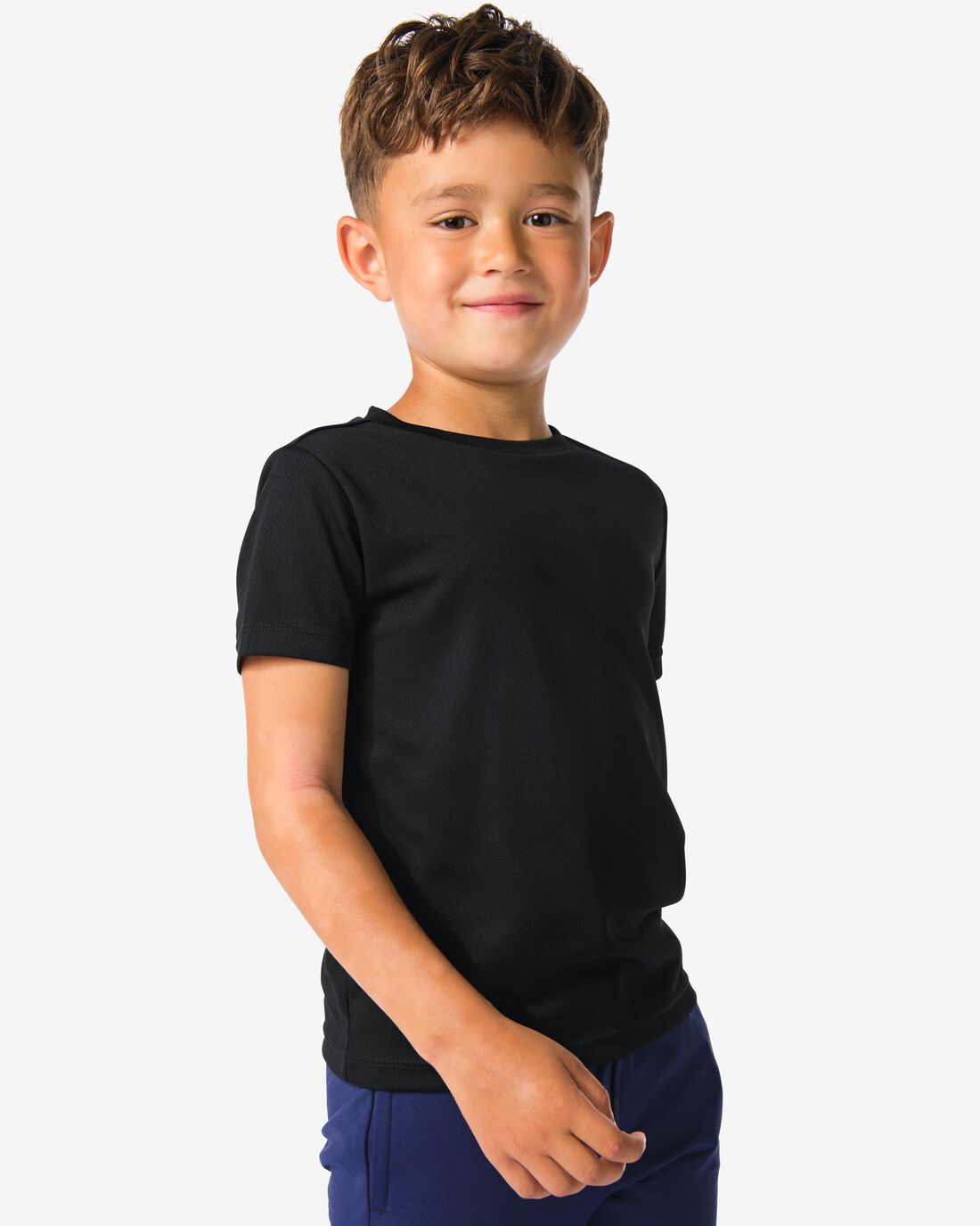 HEMA HEMA Kindersportshirt Zwart (zwart)