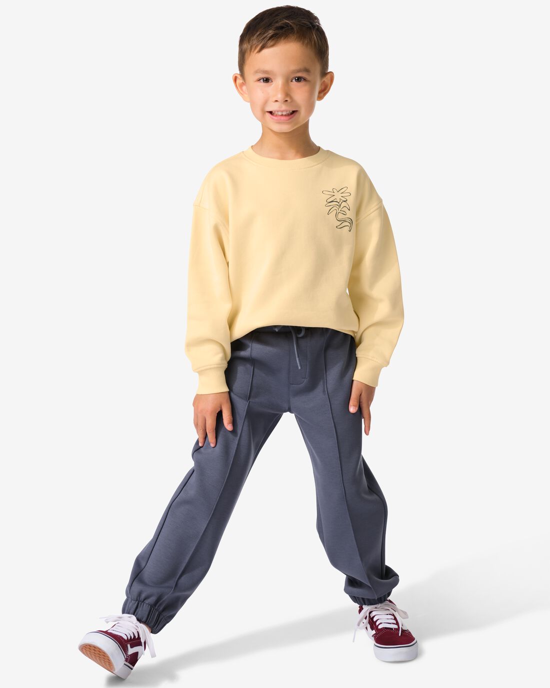 051 Kinder Sweatbroek Blauw (blauw)