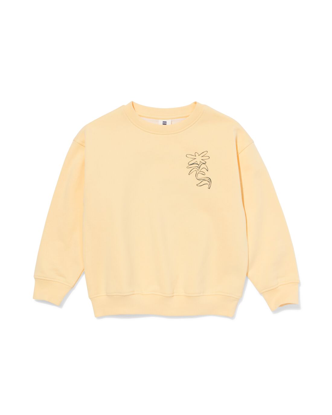 HEMA Kinder Sweater Geel (geel)