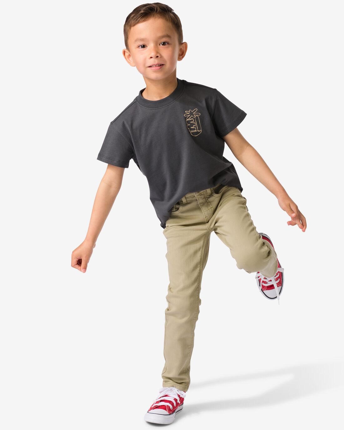 051 Kinder Jogdenim Skinny Fit Zand (zand)