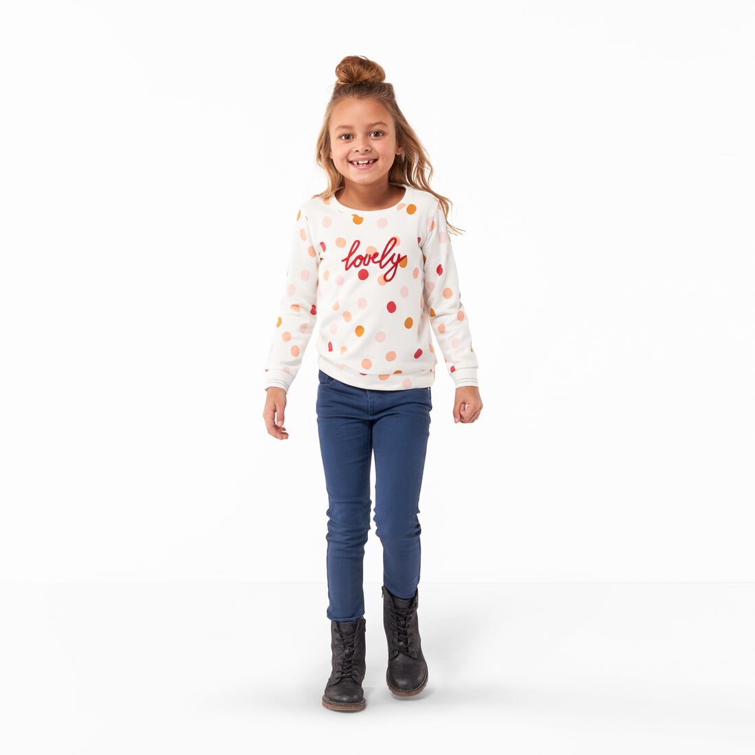 051 Kinder Jeans Skinny Fit Donkerblauw (donkerblauw)