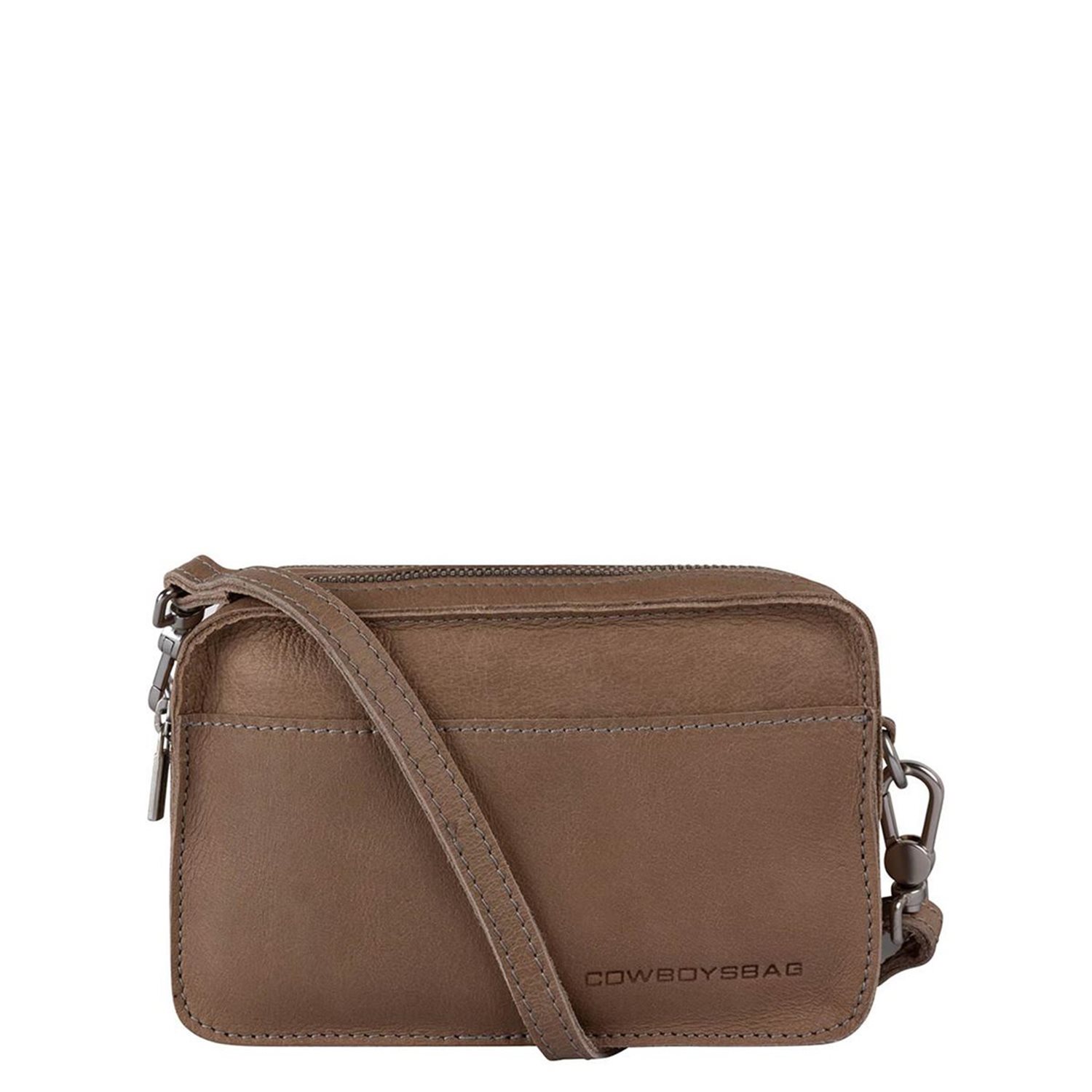 Cowboysbag Lymm Bag elephant grey crossbody dames